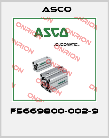 F5669800-002-9  Asco