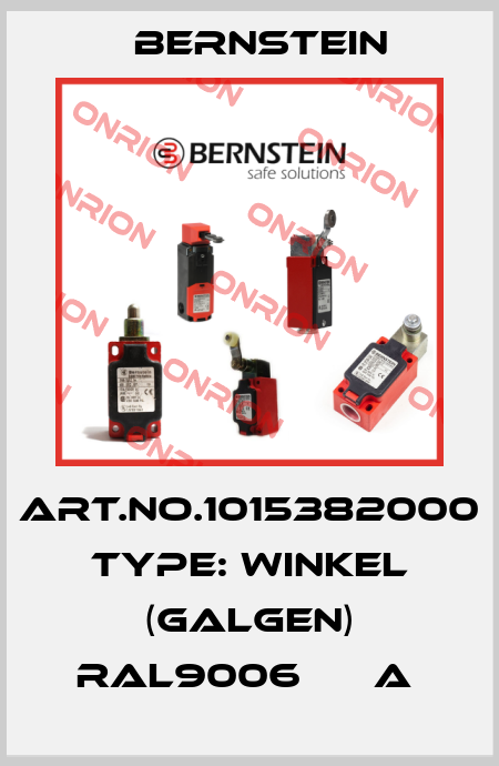 Art.No.1015382000 Type: WINKEL (GALGEN) RAL9006      A  Bernstein