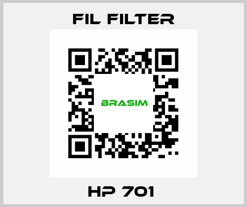 HP 701  Fil Filter