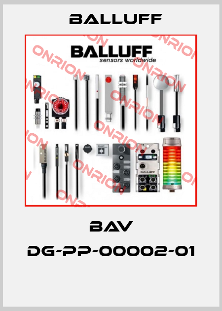 BAV DG-PP-00002-01  Balluff