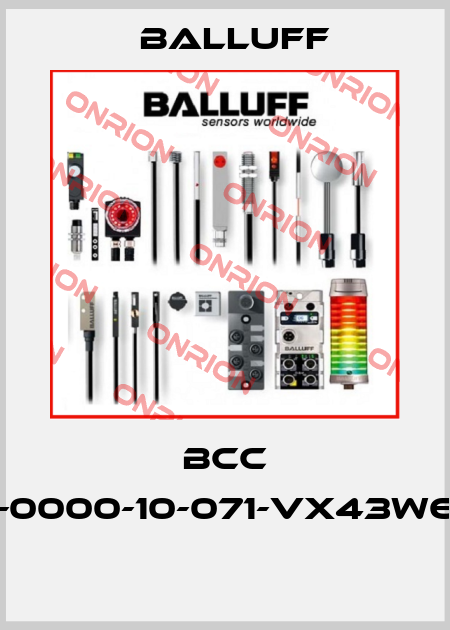 BCC A313-0000-10-071-VX43W6-200  Balluff