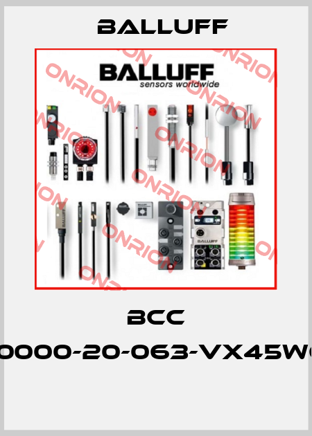 BCC A315-0000-20-063-VX45W6-020  Balluff