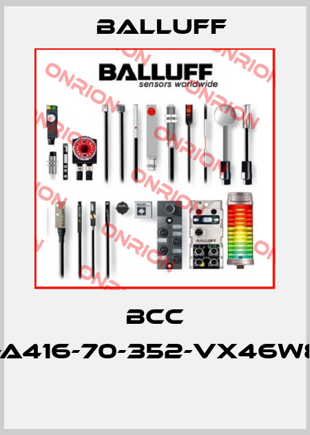 BCC A416-A416-70-352-VX46W8-050  Balluff