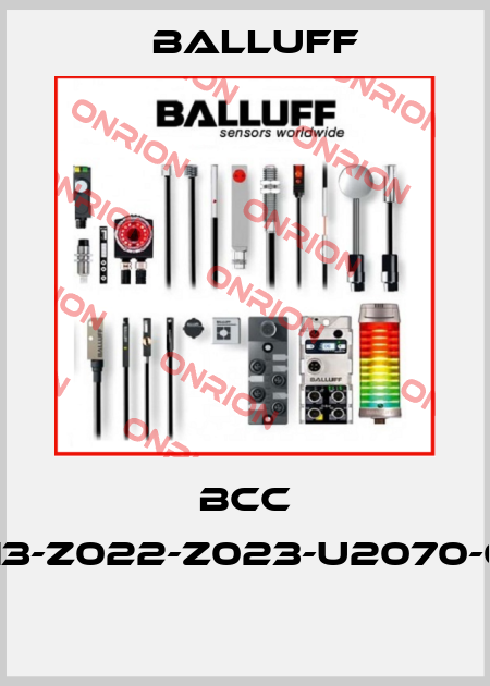 BCC M313-Z022-Z023-U2070-005  Balluff