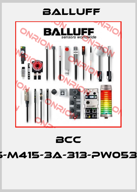 BCC M425-M415-3A-313-PW0534-010  Balluff