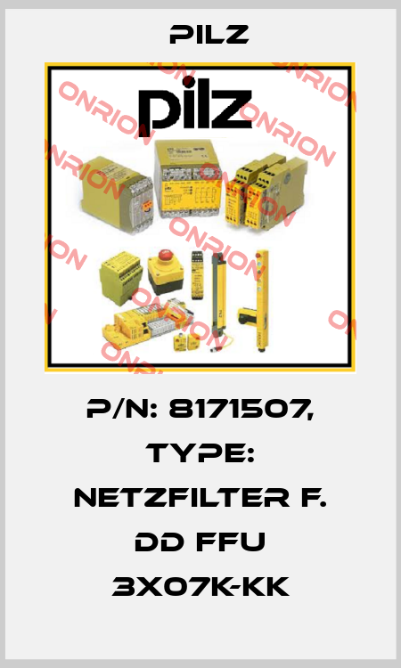 p/n: 8171507, Type: Netzfilter f. DD FFU 3X07K-KK Pilz