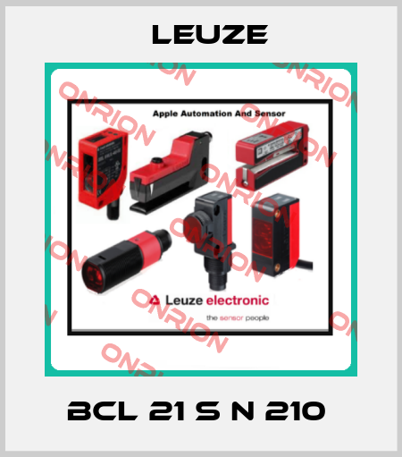 BCL 21 S N 210  Leuze