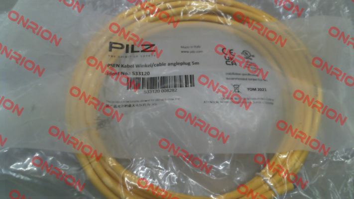 p/n: 533120, Type: PSEN Kabel Winkel/cable angleplug 5m-big