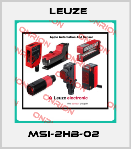 MSI-2HB-02  Leuze