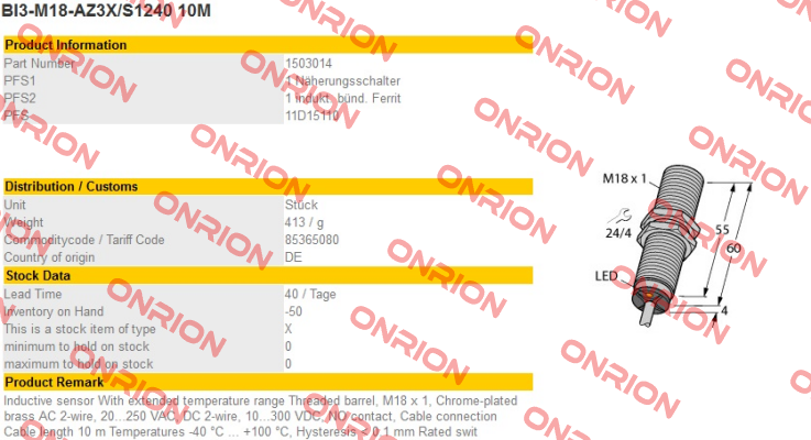 BI3-M18-AZ3X/S1240 10M-big