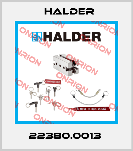 22380.0013  Halder