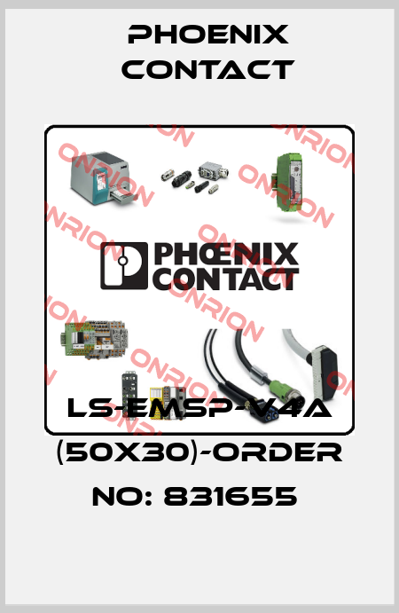 LS-EMSP-V4A (50X30)-ORDER NO: 831655  Phoenix Contact