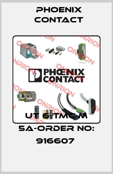 UT 6-TMC M 5A-ORDER NO: 916607  Phoenix Contact