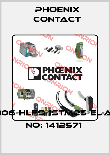 HC-STA-B06-HLFS-1STM25-EL-AL-ORDER NO: 1412571  Phoenix Contact