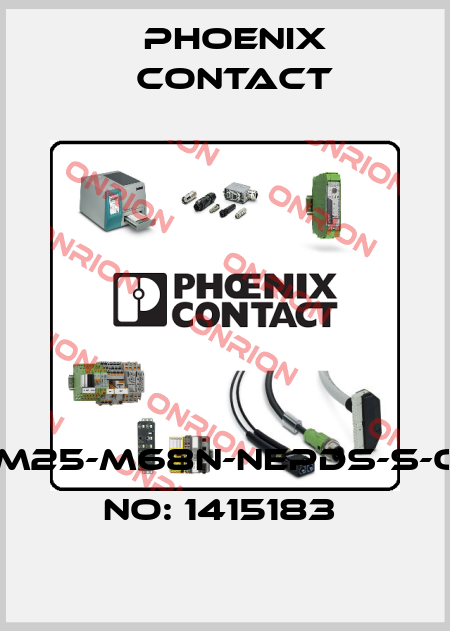 G-INB-M25-M68N-NEPDS-S-ORDER NO: 1415183  Phoenix Contact
