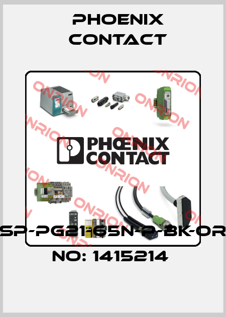 A-INSP-PG21-65N-P-BK-ORDER NO: 1415214  Phoenix Contact