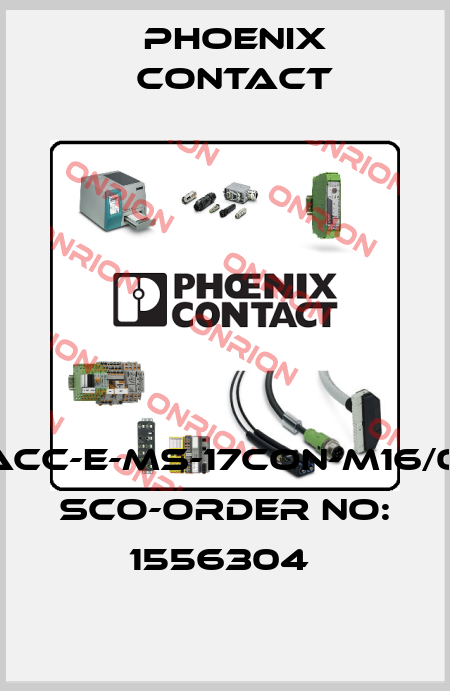 SACC-E-MS-17CON-M16/0,5 SCO-ORDER NO: 1556304  Phoenix Contact