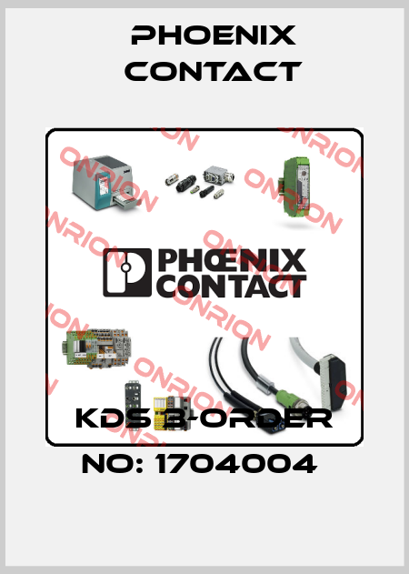 KDS 3-ORDER NO: 1704004  Phoenix Contact