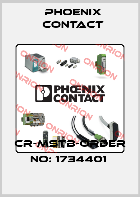 CR-MSTB-ORDER NO: 1734401  Phoenix Contact
