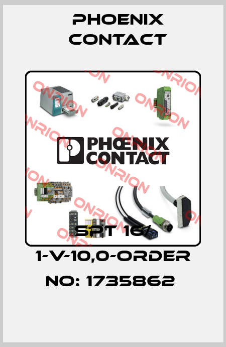 SPT 16/ 1-V-10,0-ORDER NO: 1735862  Phoenix Contact