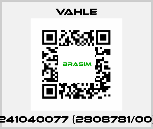 241040077 (2808781/00) Vahle