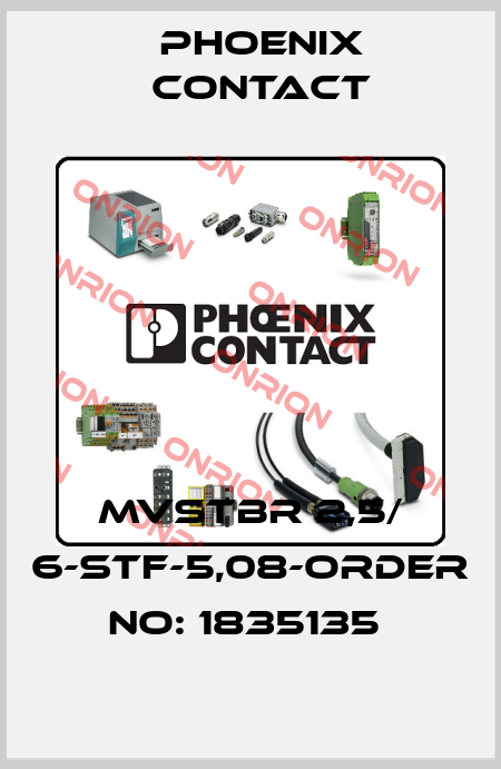 MVSTBR 2,5/ 6-STF-5,08-ORDER NO: 1835135  Phoenix Contact