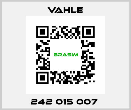 242 015 007  Vahle