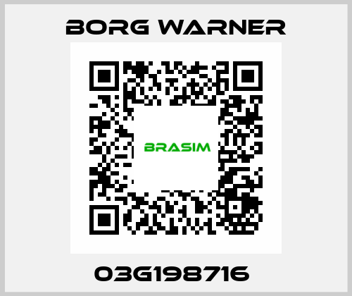 03G198716  Borg Warner