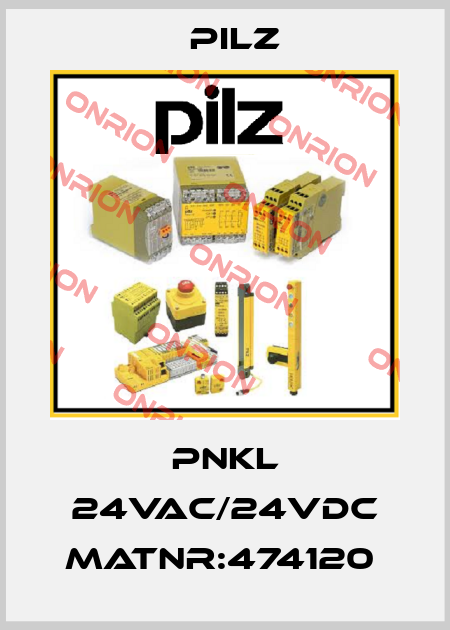 PNKL 24VAC/24VDC MatNr:474120  Pilz
