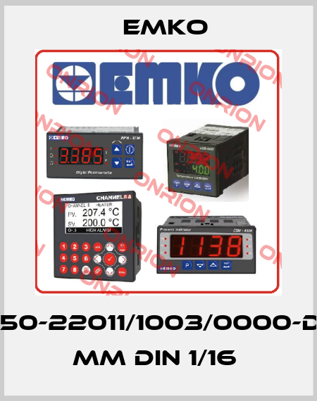 ESM-4450-22011/1003/0000-D:48x48 mm DIN 1/16  EMKO