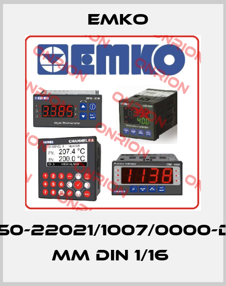 ESM-4450-22021/1007/0000-D:48x48 mm DIN 1/16  EMKO