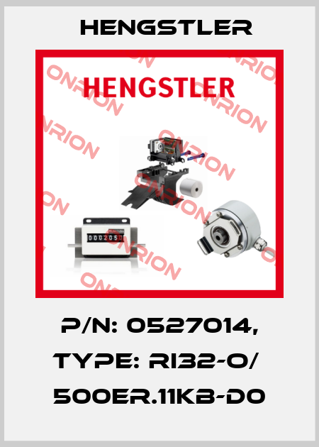 p/n: 0527014, Type: RI32-O/  500ER.11KB-D0 Hengstler