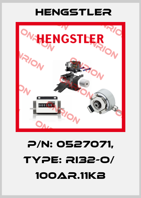 p/n: 0527071, Type: RI32-O/  100AR.11KB Hengstler