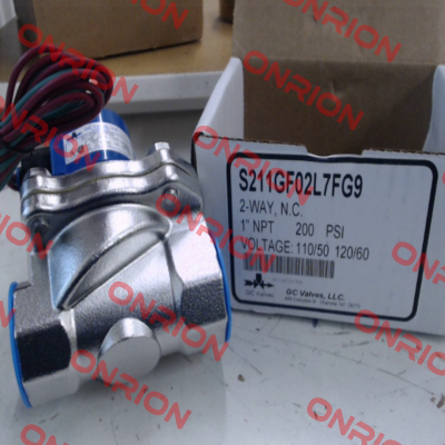 S211GF02L7FG9 GC Valves