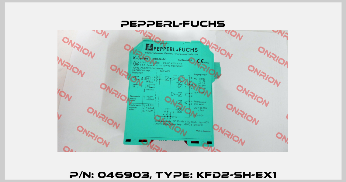 p/n: 046903, Type: KFD2-SH-EX1 Pepperl-Fuchs