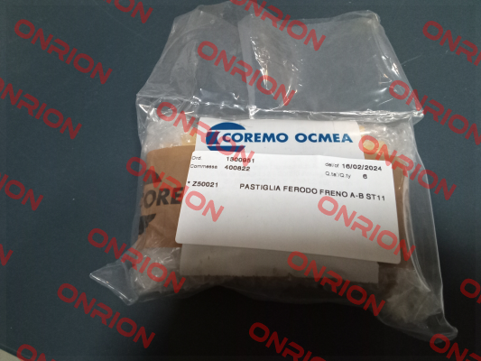 Z50021 Coremo Ocmea S.p.A.