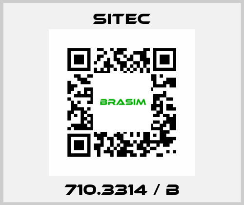 710.3314 / b SITEC