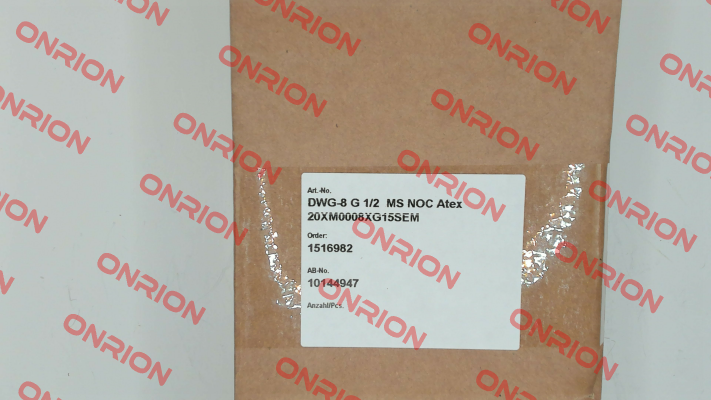20XM0008XG15SEM // DWG-8 G 1/2" Meister