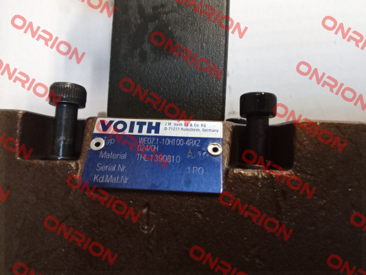 THL.1390810, WE07.1-10H100-4RXZ24/0H A-T Voith