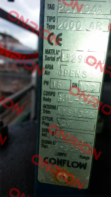 2000AR replacement PCV-104-A CONFLOW