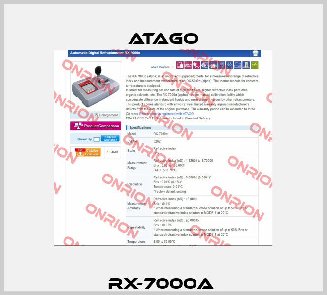 RX-7000a  ATAGO