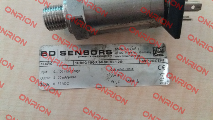 18.601G-1000-R-1-8-100-300-1-000 // OEM 18.601G Bd Sensors