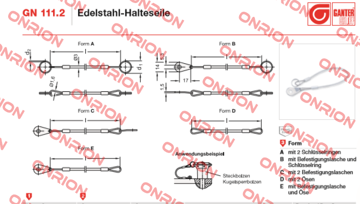 GN 111.2-320-C  Elesa Ganter