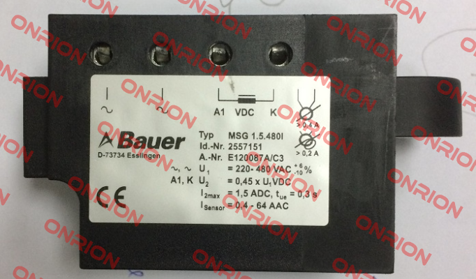 MSG 1.5.480I Bauer