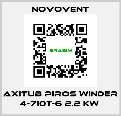 AXITUB PIROS WINDER 4-710T-6 2.2 KW  Novovent