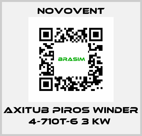 AXITUB PIROS WINDER 4-710T-6 3 KW  Novovent