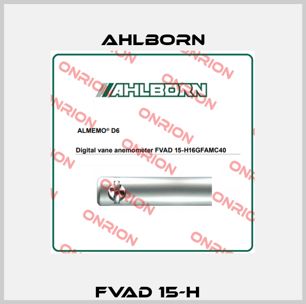 FVAD 15-H   Ahlborn