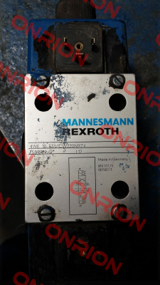 589929/9* - 4WE 10 E31/CW220N9Z4 same as P/N: R900589929 Type: 4WE 10 E3X/CW230N9Z4  Rexroth