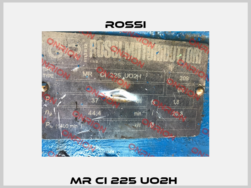 MR CI 225 UO2H  Rossi