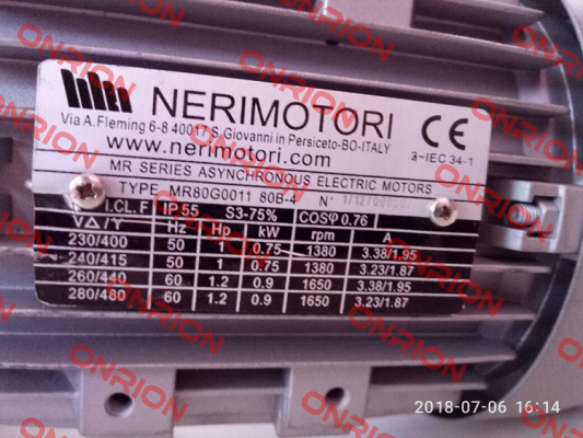 DNB0R080A41-B14 Neri Motori